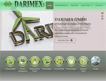 Tablet Screenshot of darimex.de